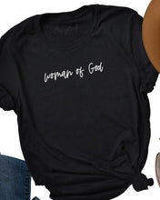 Load image into Gallery viewer, Woman of God Graphic Tee - Septembers Love Shop
