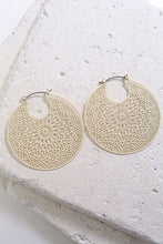 Load image into Gallery viewer, Woven Dreams Hoop Earrings - Septembers Love Shop
