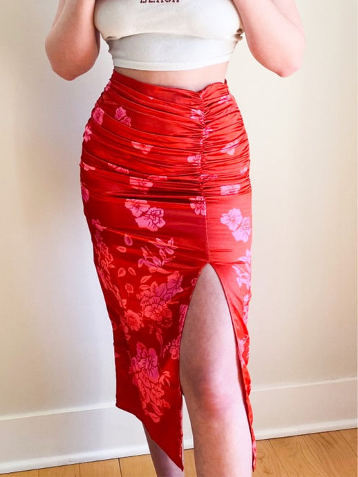 Bella Satin Skirt - Septembers Love Shop