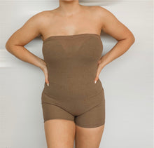 Load image into Gallery viewer, Cocoa Dreams Sleeveless Romper - Septembers Love Shop
